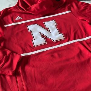 Adidas Nebraska Cornhuskers Hoodie Sz. M